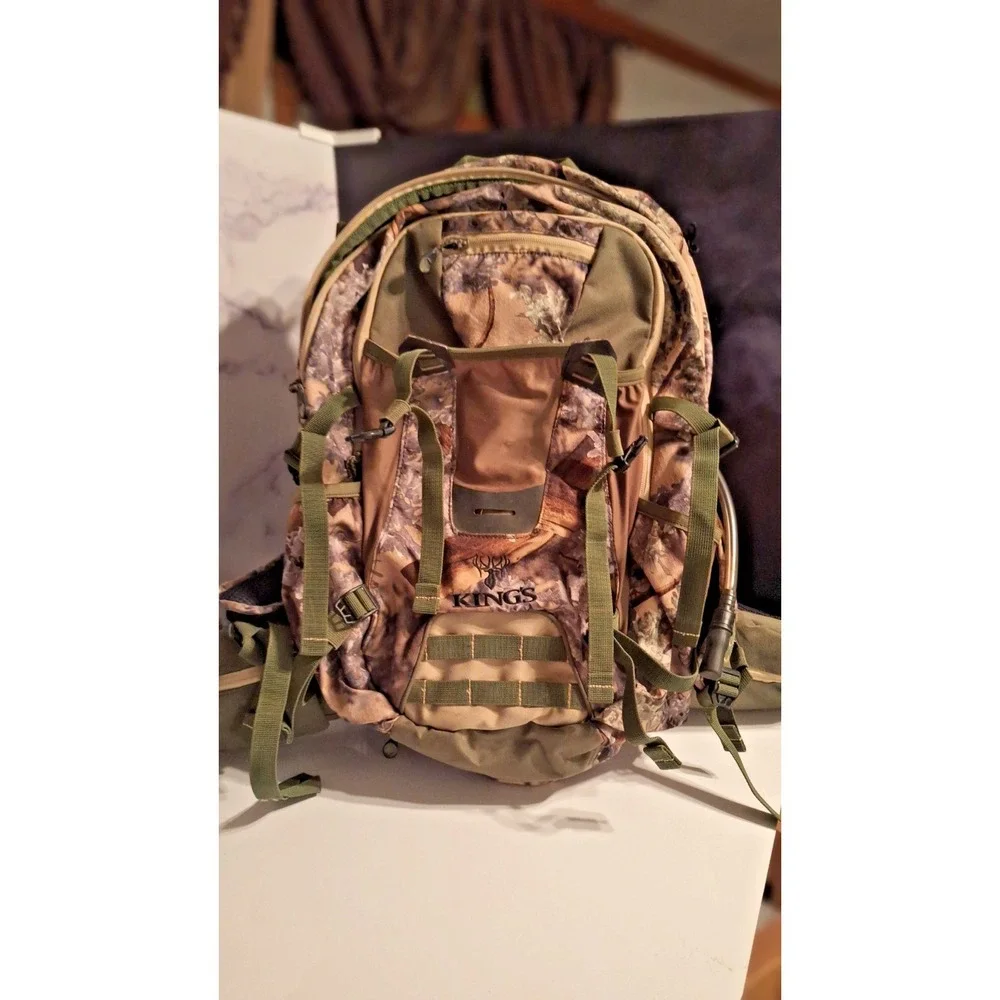 Kings Camo Mountain Shadow 1800 Core Hunter Day Pack Backpack